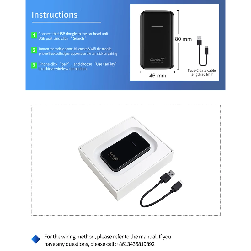 Carlinkit for Apple CarPlay Wireless Activator for WV Volvo Auto Connect Wireless Adapter Carplay Auto 
Carlinkit for Apple CarPlay Wireless Activator for WV Volvo Auto Connect Wireless Adapter Carplay Auto