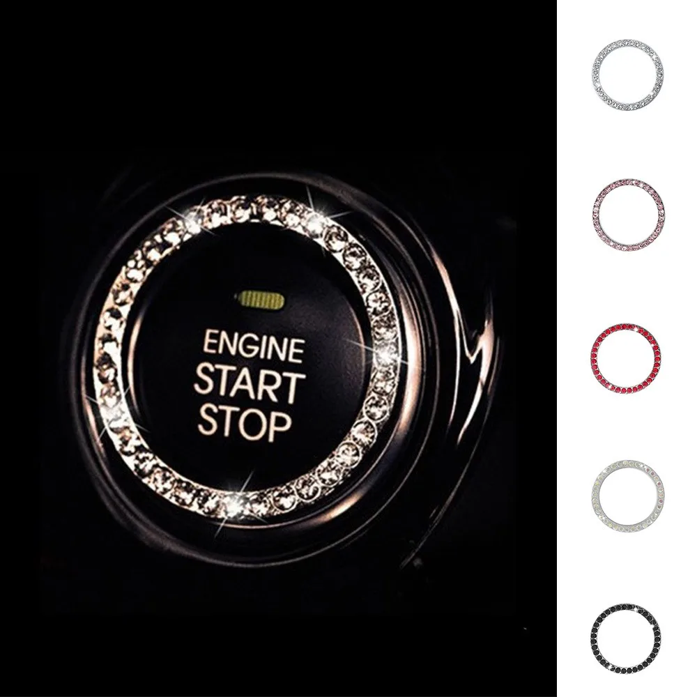 Car SUV Bling Decorative Accessories Button Start Switch Diamond Ring Brings Car Interior Luxury Look Button Switch Diamond Ring
Car SUV Bling Decorative Accessories Button Start Switch Diamond Ring Brings Car Interior Luxury Look Button Switch Diamond Ring