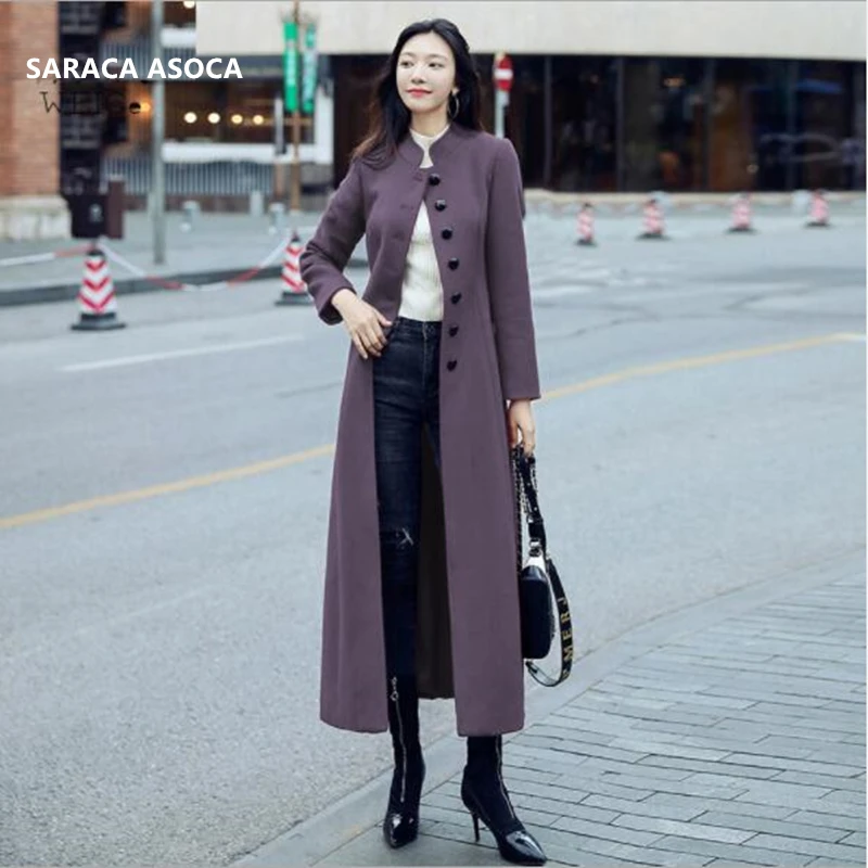 Fashion Mandarin Collar Single Breasted Slim Winter Coat Women Plus Size XXXL Long Seelve OverCoat Female Outwear For Girls
Fashion Mandarin Collar Single Breasted Slim Winter Coat Women Plus Size XXXL Long Seelve OverCoat Female Outwear For Girls