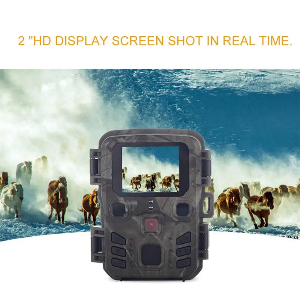 Wireless Track Camera, Waterproof Mini301 Camera, Night Vision Photo Traps Camera For Outdoor Hunting, Scouting Surveillance
Wireless Track Camera, Waterproof Mini301 Camera, Night Vision Photo Traps Camera For Outdoor Hunting, Scouting Surveillance