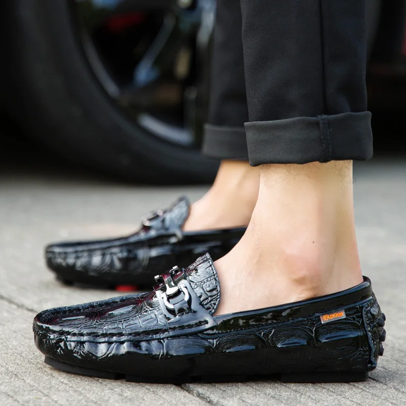 Leather Men Loafers Classics Fashion Flat Driving Shoes Soft cow Leather Slip On Shoes men Gentleman Shoes Men Business
Leather Men Loafers Classics Fashion Flat Driving Shoes Soft cow Leather Slip On Shoes men Gentleman Shoes Men Business