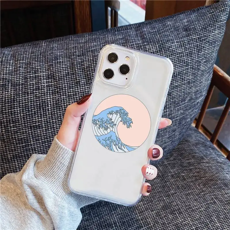 Hot Sea wave surf summer surfing ocean Phone Case Transparent for iPhone 12 11 mini pro XS MAX 6 6S 8 7 Plus X 5S SE 2020 XR
Hot Sea wave surf summer surfing ocean Phone Case Transparent for iPhone 12 11 mini pro XS MAX 6 6S 8 7 Plus X 5S SE 2020 XR
