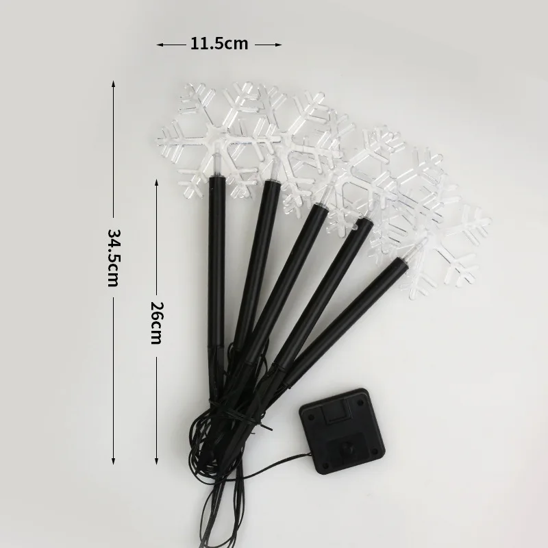 5Pcs Solar Star Floor Mounted Lamp Exploding Snow Tree Christmas String Outdoor Waterproof Lawn Garden Lamp Decoration
5Pcs Solar Star Floor Mounted Lamp Exploding Snow Tree Christmas String Outdoor Waterproof Lawn Garden Lamp Decoration