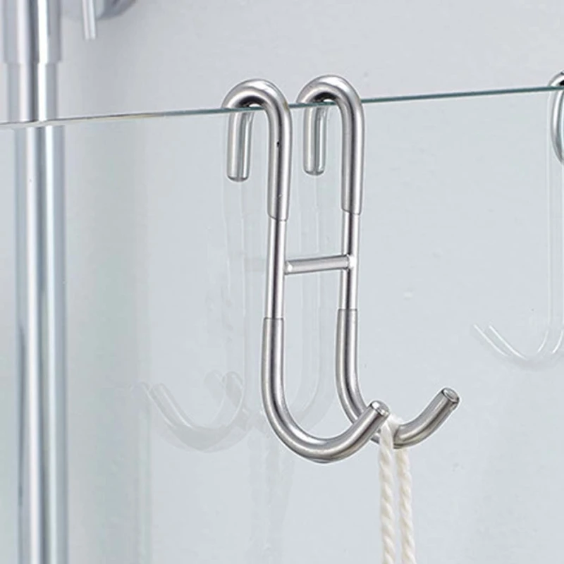 Stainless Steel Door Hook S Shape Hanging Storage Rack Bathroom Kitchen Hanger
Stainless Steel Door Hook S Shape Hanging Storage Rack Bathroom Kitchen Hanger