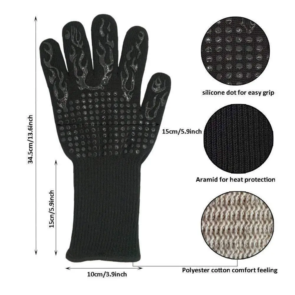 Kitchen Insulation Gloves Cooking Microwave Gloves Baking BBQ High Temperature Resistance Oven Potholders Mitts
Kitchen Insulation Gloves Cooking Microwave Gloves Baking BBQ High Temperature Resistance Oven Potholders Mitts