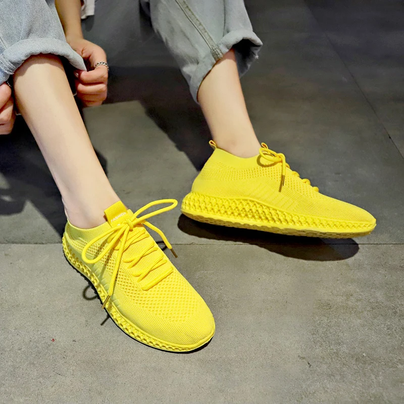 Solid color simple fashion trend flying woven women's shoes lightweight breathable comfortable casual running shoes sneakers
Solid color simple fashion trend flying woven women's shoes lightweight breathable comfortable casual running shoes sneakers