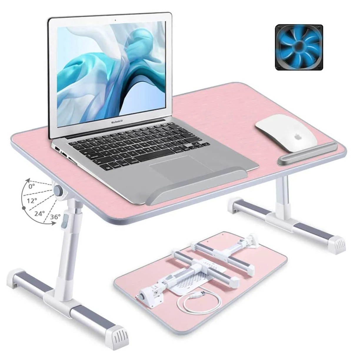 Ergonomics Adjustable Laptop Desk Computer Table Foldable Breakfast Serving Bed Tray Cozy
Ergonomics Adjustable Laptop Desk Computer Table Foldable Breakfast Serving Bed Tray Cozy