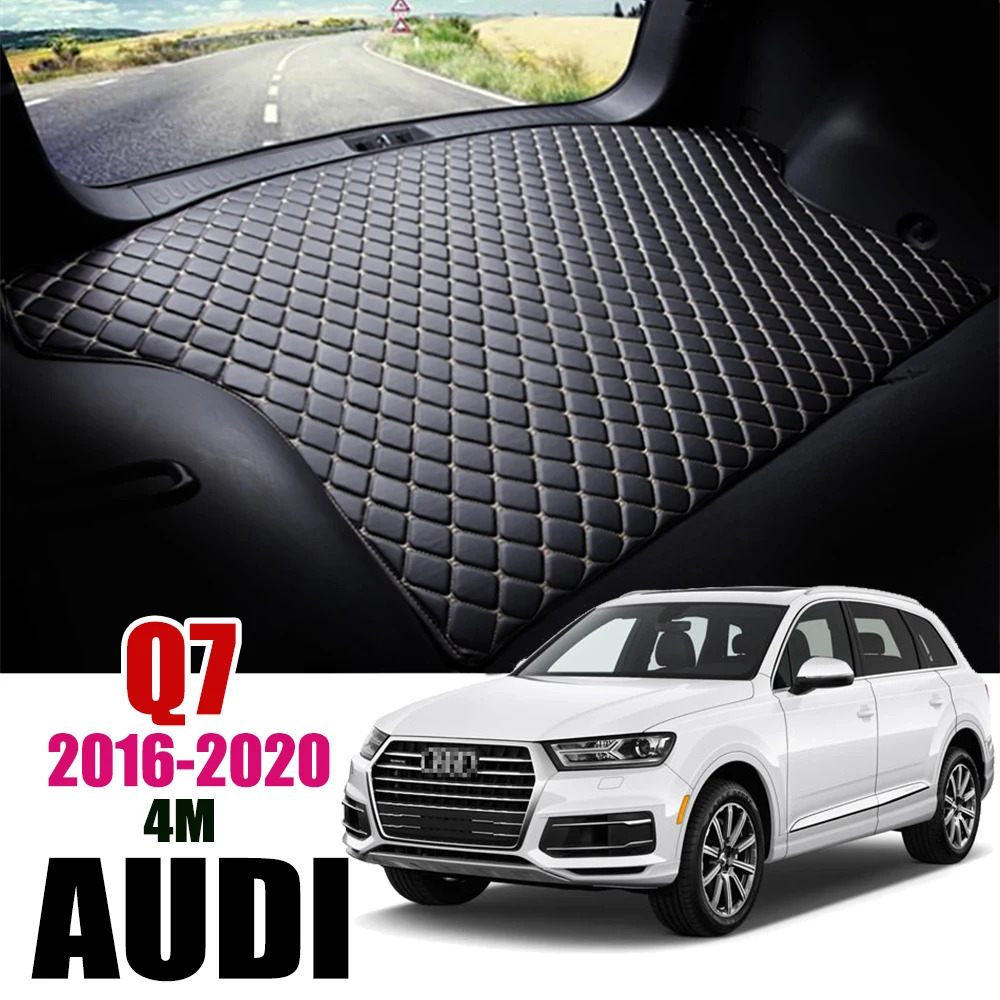 Leather Car Trunk Mat Liner Pad Cargo Pad Carpet For Audi Q7 4M 2015 2016 2017 2018 2019 2020 Trunk Boot Mat Tail Cargo Liners
Leather Car Trunk Mat Liner Pad Cargo Pad Carpet For Audi Q7 4M 2015 2016 2017 2018 2019 2020 Trunk Boot Mat Tail Cargo Liners