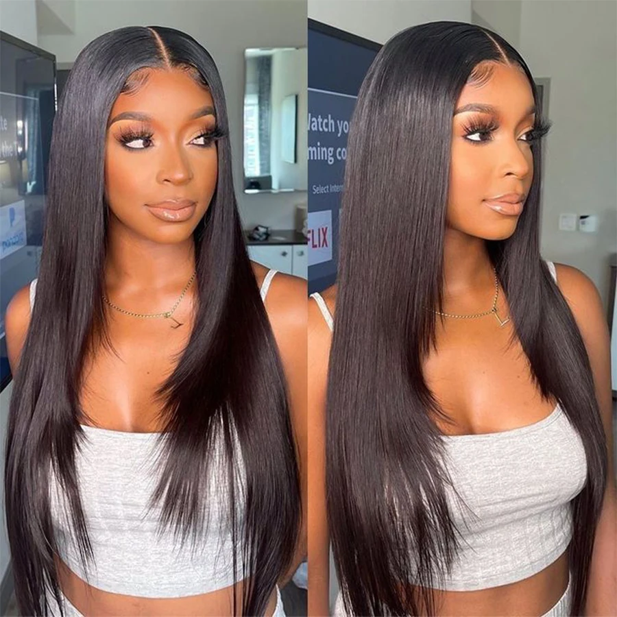 30 Inch Lace Front Wig Straight Hair T Part Brazilian Lace Wig Human Hair 180 Density Transparent Lace Frontal Wig Human Hair
30 Inch Lace Front Wig Straight Hair T Part Brazilian Lace Wig Human Hair 180 Density Transparent Lace Frontal Wig Human Hair