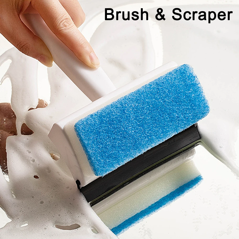 Window Squeegee Cleaning Tool 2-in-1 Window Glass Cleaner Windshield Cleaning Sponge and Rubber Squeegee Household Merchandises
Window Squeegee Cleaning Tool 2-in-1 Window Glass Cleaner Windshield Cleaning Sponge and Rubber Squeegee Household Merchandises
