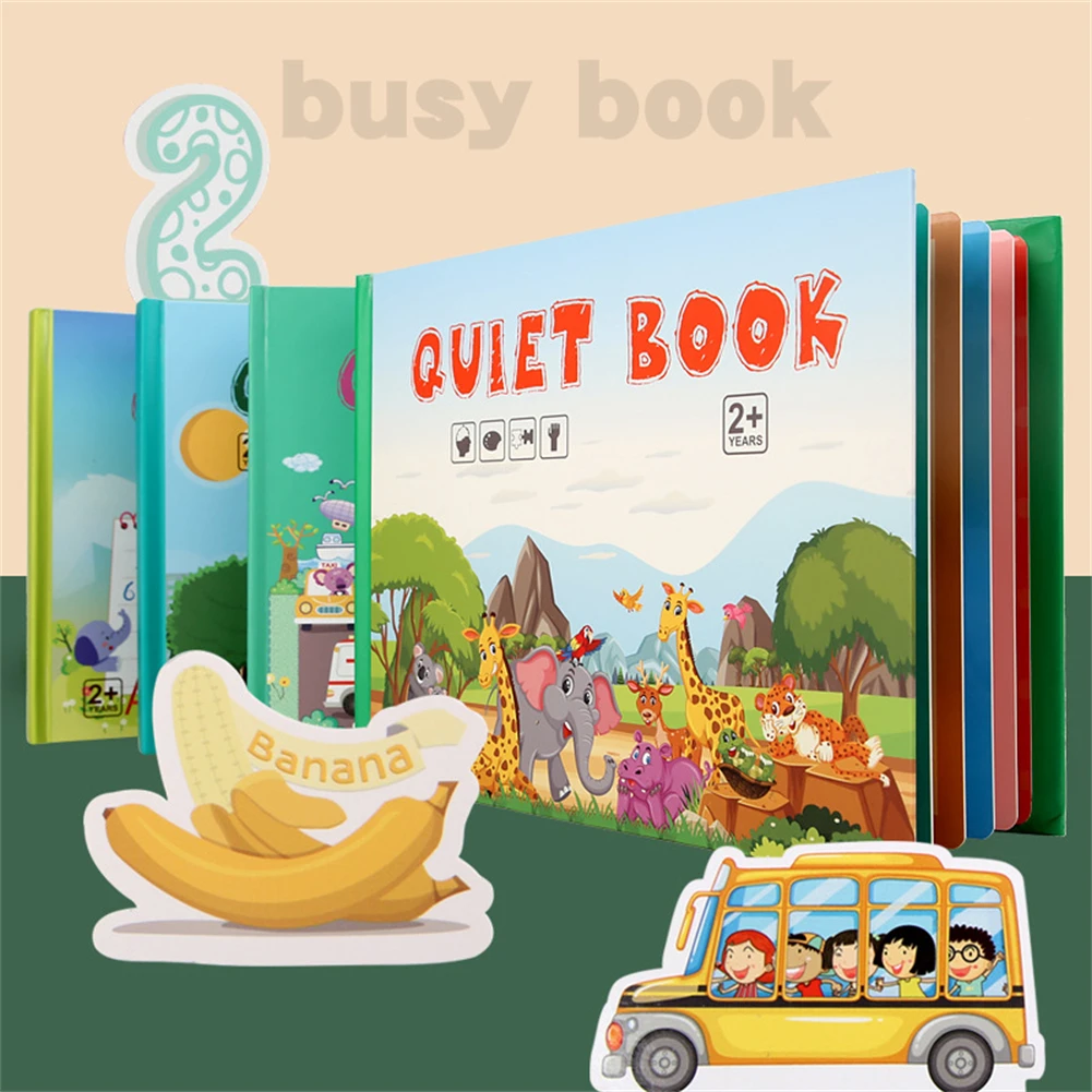 Enlightenment Cognitive Quiet Book Toys Material Package DIY Busy Reading Book Children Enlightenment Early Education Story Book
Enlightenment Cognitive Quiet Book Toys Material Package DIY Busy Reading Book Children Enlightenment Early Education Story Book