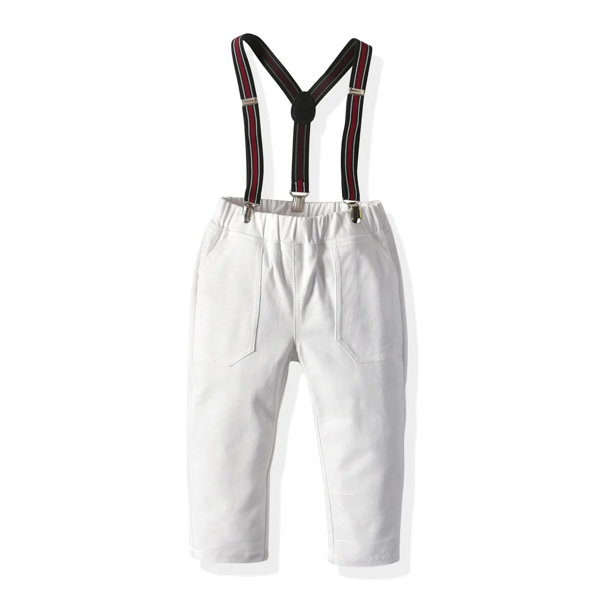 Boys Spring Autumn Gentleman Clothing Set Coat+Long Sleeve Bowtie Shirt +Suspender Trousers 3-piece Set Kids Formal Suit
Boys Spring Autumn Gentleman Clothing Set Coat+Long Sleeve Bowtie Shirt +Suspender Trousers 3-piece Set Kids Formal Suit