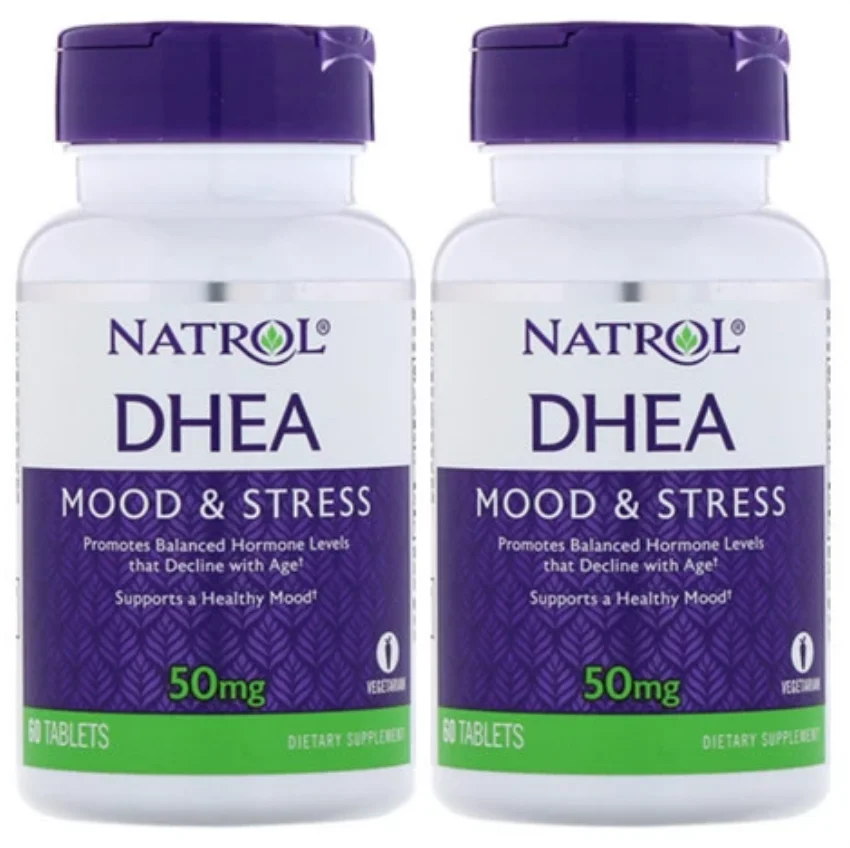 2pcs Natrol DHEA Mood & Stress 50 mg 60 Tablets Calcium Promote Balanced Hormone Levels That Decline With Age
2pcs Natrol DHEA Mood & Stress 50 mg 60 Tablets Calcium Promote Balanced Hormone Levels That Decline With Age