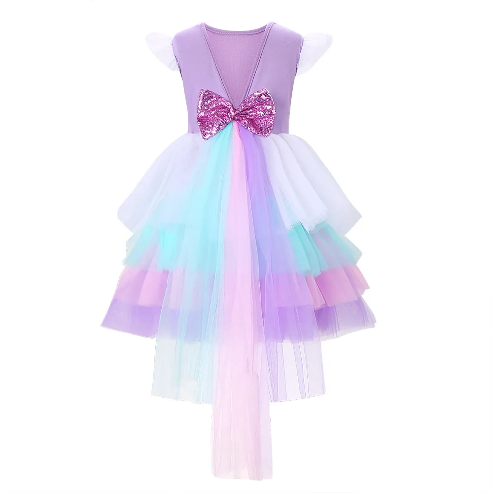 Fluffy Girl Princess Unicorn Dress Baby Girls Long Tail Birthday Party Dresses Kids Unicorns Sequins Colorful Tutu Ball Gown
Fluffy Girl Princess Unicorn Dress Baby Girls Long Tail Birthday Party Dresses Kids Unicorns Sequins Colorful Tutu Ball Gown