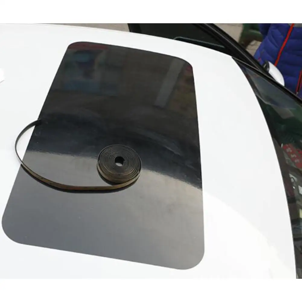 79X38cm PVC Glossy Car Roof Vinyl Film Stickers Simulation Panoramic Sunroof Protective Film Covers Decorative Rubber Strip
79X38cm PVC Glossy Car Roof Vinyl Film Stickers Simulation Panoramic Sunroof Protective Film Covers Decorative Rubber Strip