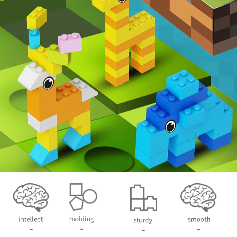 Bulk DIY Small Particle Building Blocks 7-12y Blocks Figures Anime Figures Building Blocks Modular Building toys action figure
Bulk DIY Small Particle Building Blocks 7-12y Blocks Figures Anime Figures Building Blocks Modular Building toys action figure