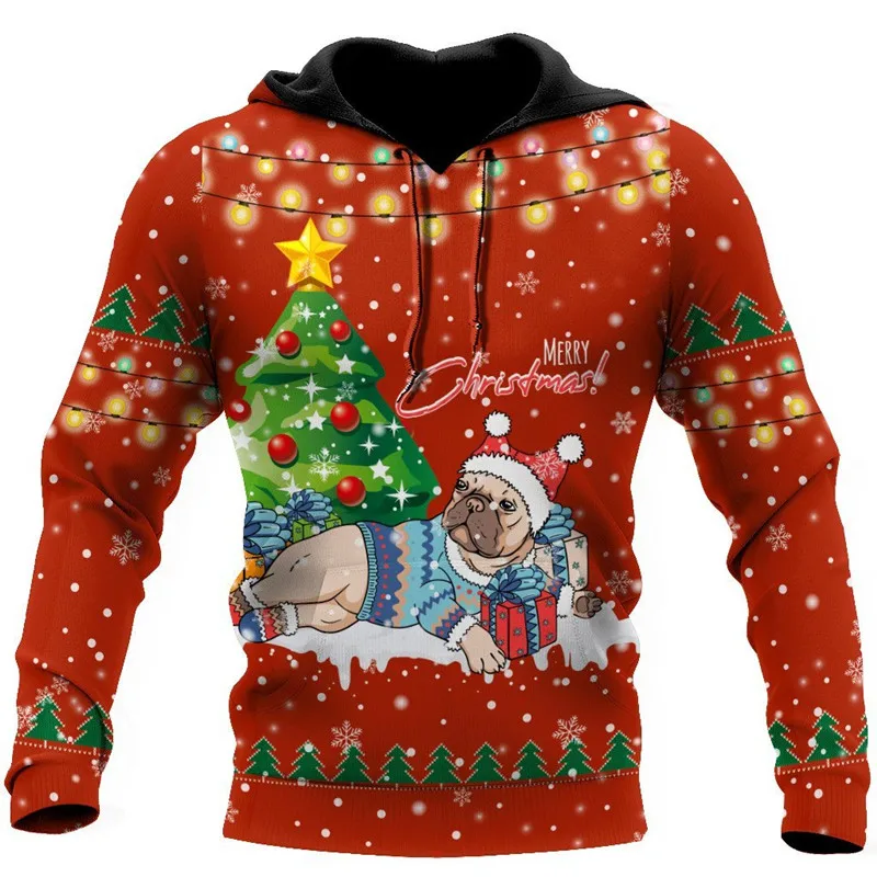 Толстовка с капюшоном Bulldog с надписью "Merry Christmas", мужская толстовка на молнии с 3D принтом, модная толстовка унисекс в стиле хип-хоп, Харадзюку,...
Толстовка с капюшоном Bulldog с надписью "Merry Christmas", мужская толстовка на молнии с 3D принтом, модная толстовка унисекс в стиле хип-хоп, Харадзюку,...