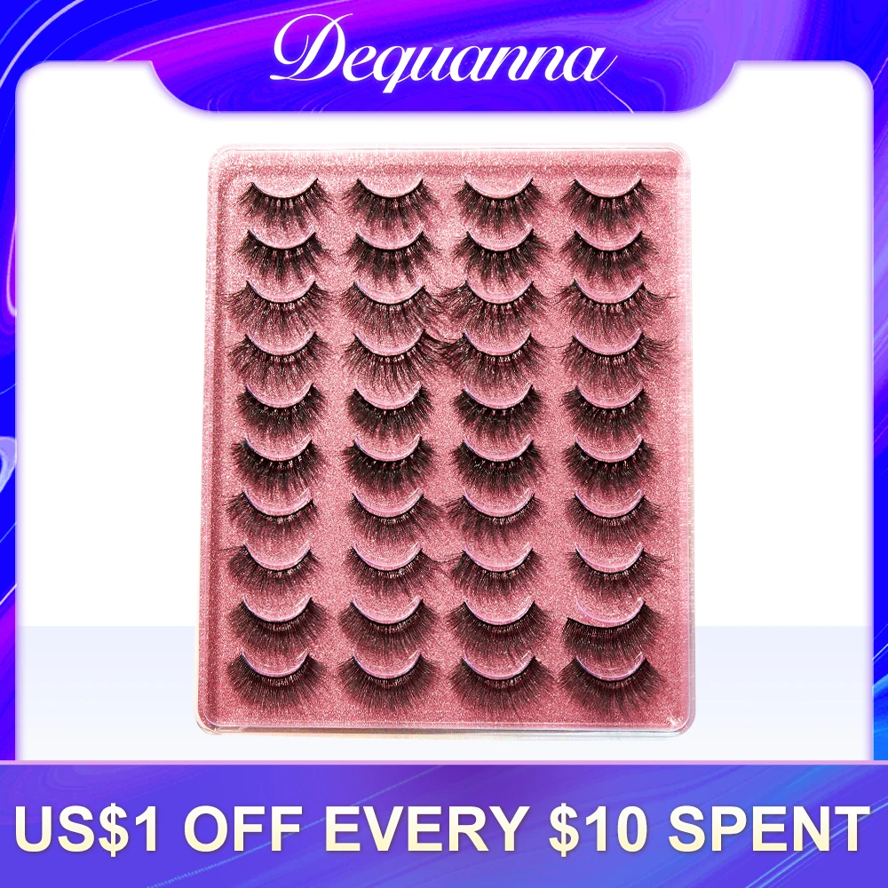 DEQUANNA Новинка 20 пар 3D Натуральные Искусственные искусственные длинные ресницы для макияжа норковые ресницы для наращивания ручная работа п...
DEQUANNA Новинка 20 пар 3D Натуральные Искусственные искусственные длинные ресницы для макияжа норковые ресницы для наращивания ручная работа п...