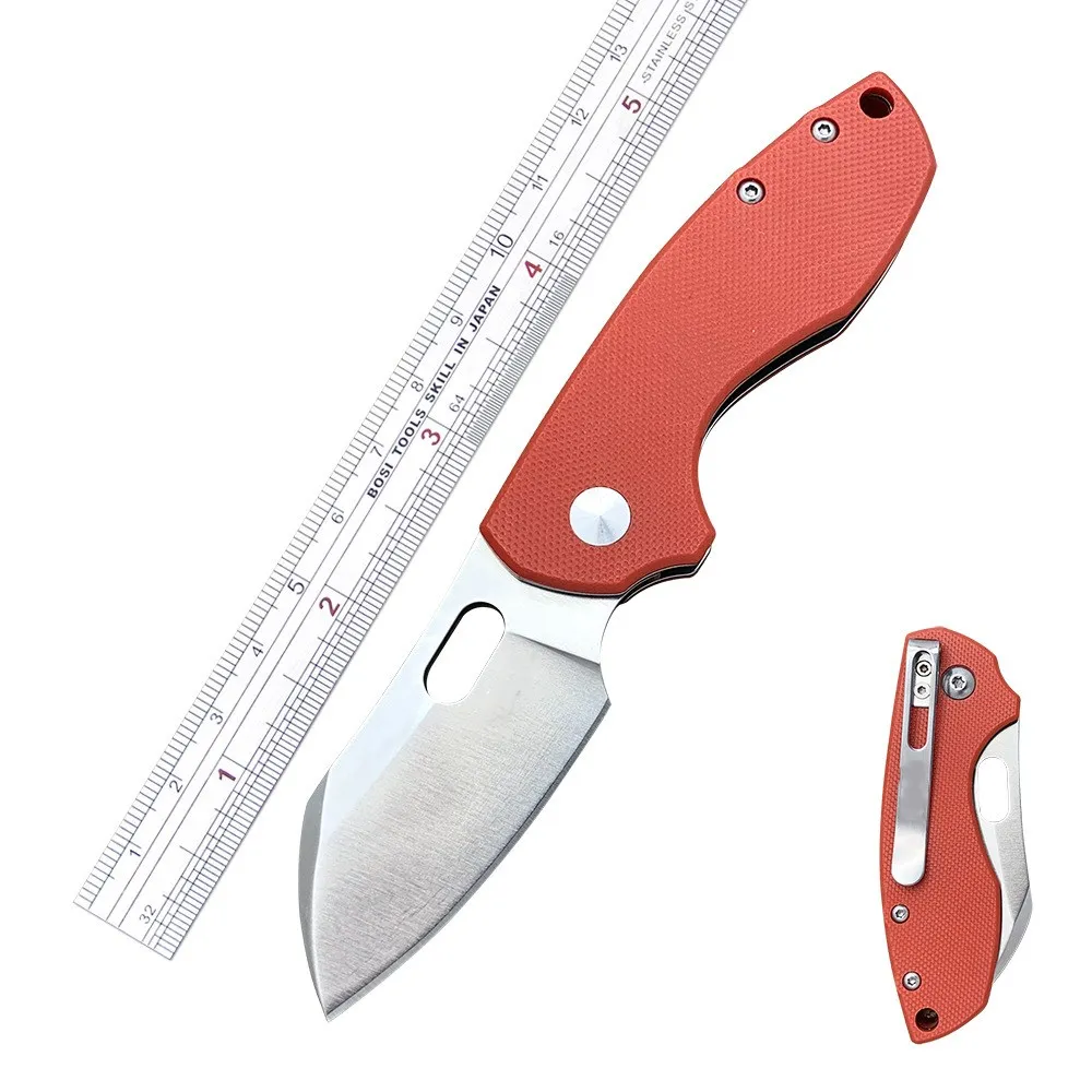 New Arrival orange CR5311 Folding Knife D2 Blade Outdoor Camping Survival Military Hunting Pocket Knives Combat Defensive G10 Ha
New Arrival orange CR5311 Folding Knife D2 Blade Outdoor Camping Survival Military Hunting Pocket Knives Combat Defensive G10 Ha