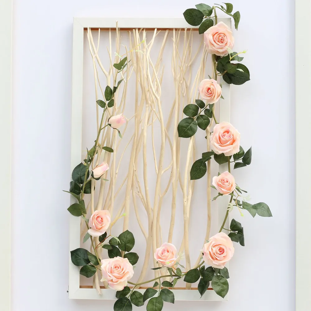 1.8M Eucalyptus Garland with Rose Flower Artificial Vines Faux Silk Greenery Wedding Backdrop Arch Wall Decor Home Dinning Table
1.8M Eucalyptus Garland with Rose Flower Artificial Vines Faux Silk Greenery Wedding Backdrop Arch Wall Decor Home Dinning Table