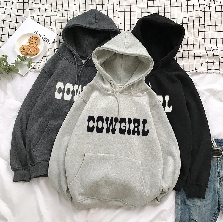Autumn and Winter New Cow Girl Letter Printing Simple Aesthetic Casual Hooded Women Street Pullover Hoodie Harajuku Oversized To
Autumn and Winter New Cow Girl Letter Printing Simple Aesthetic Casual Hooded Women Street Pullover Hoodie Harajuku Oversized To