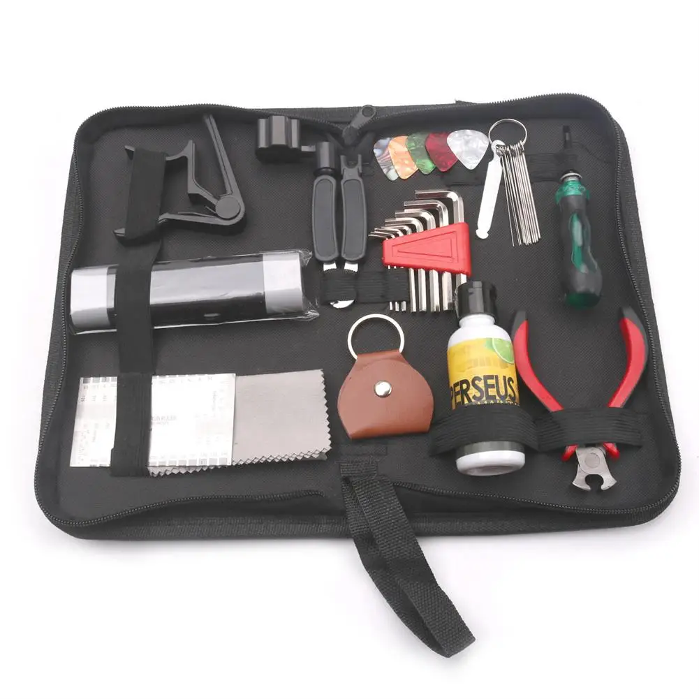 1 Set Guitar Care Kit Set Repairing Maintenance Tools Guitar Care String Winder Leveling Ruler Set
1 Set Guitar Care Kit Set Repairing Maintenance Tools Guitar Care String Winder Leveling Ruler Set