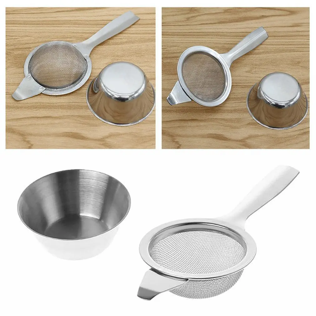 304 Stainless Steel Tea Leak Maker Mesh Creative Tea Strainer Herb Tea Tools Supplies Accessories With Handle
304 Stainless Steel Tea Leak Maker Mesh Creative Tea Strainer Herb Tea Tools Supplies Accessories With Handle