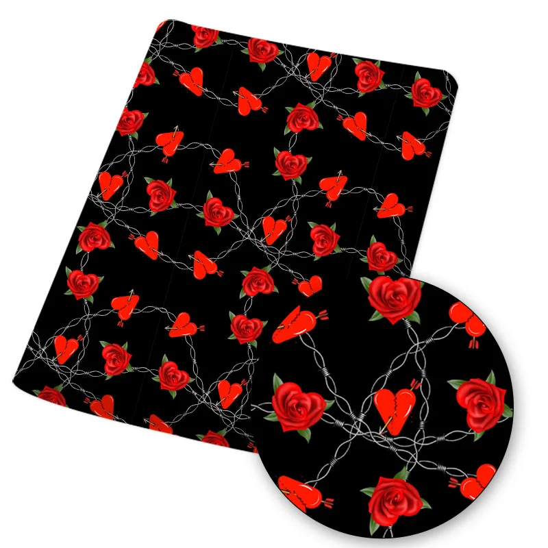 Valentine's Day Polyester Cotton Fabric Hearts Print Cloth Fabrics Sheet for Dress Sewing Hadebag DIY Mask Materials 45*145cm/pc
Valentine's Day Polyester Cotton Fabric Hearts Print Cloth Fabrics Sheet for Dress Sewing Hadebag DIY Mask Materials 45*145cm/pc