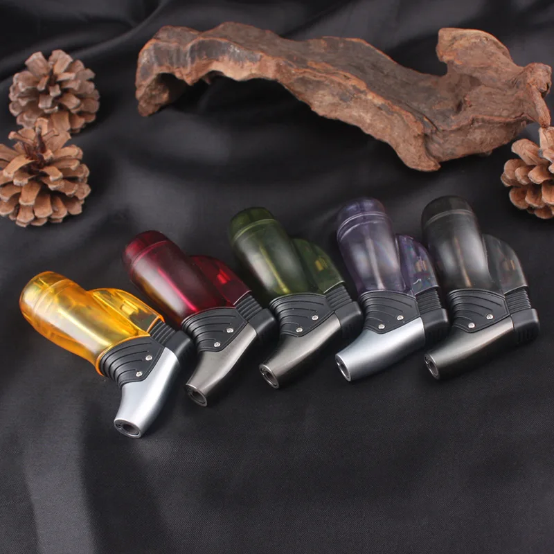 Torch Spray Gun Jet Pipe Lighter Butane Turbo Cigarette Cigar Gas Windproof Lighter Inflatable Portable Lighter 1300 C Outdoor
Torch Spray Gun Jet Pipe Lighter Butane Turbo Cigarette Cigar Gas Windproof Lighter Inflatable Portable Lighter 1300 C Outdoor