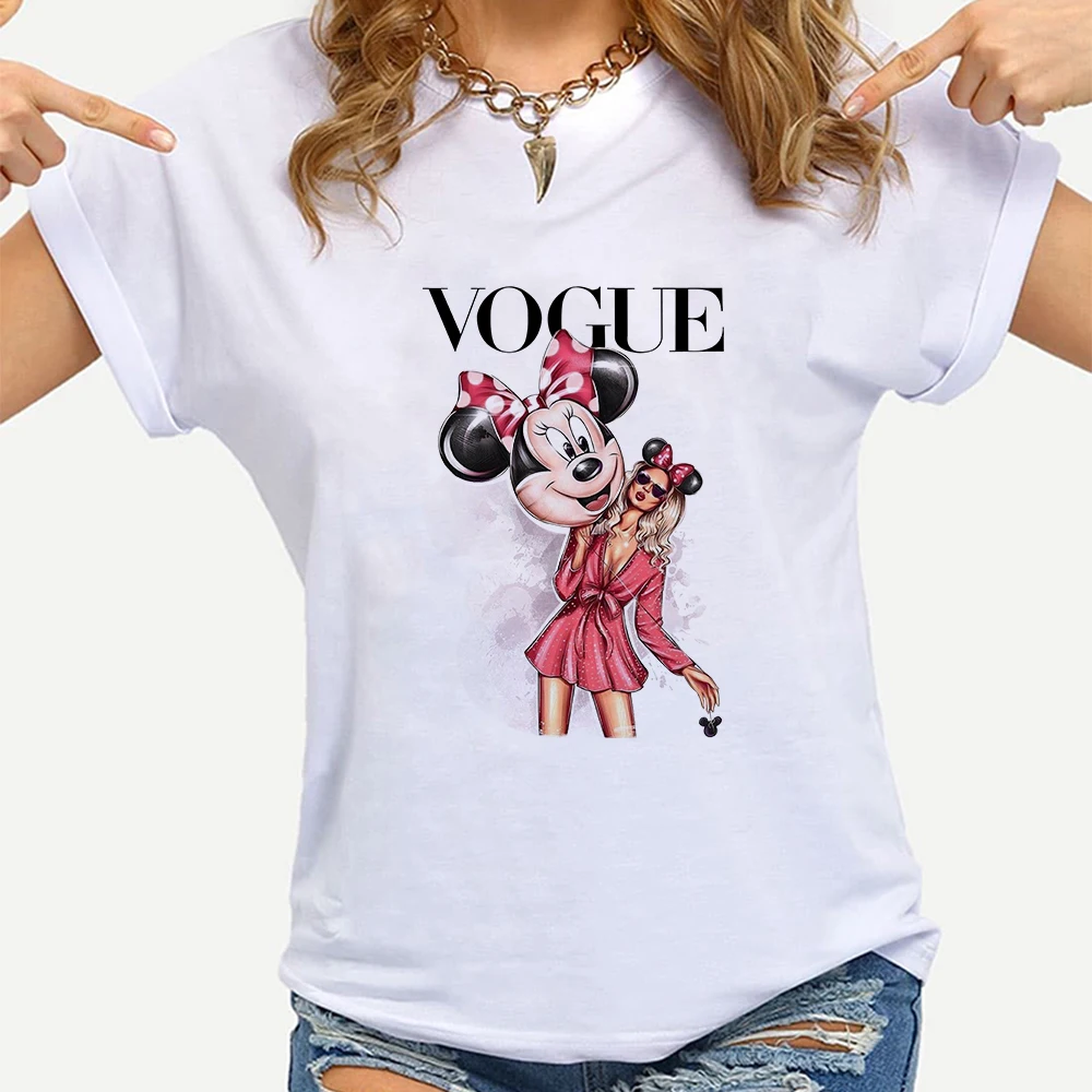 Mickey Mouse Women Tshirt Women's Clothing Ropa Plus Size Mujer Top Summer Brand 90S Harajuku Funny Short Sleeve Graphic Tee
Mickey Mouse Women Tshirt Women's Clothing Ropa Plus Size Mujer Top Summer Brand 90S Harajuku Funny Short Sleeve Graphic Tee