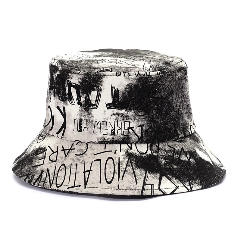 Fashion Tie-dye Graffiti Letter Bucket Hat For Men Women Summer Casual Street Sun Hat Foldable Beach Fisherman Hats Panama
Fashion Tie-dye Graffiti Letter Bucket Hat For Men Women Summer Casual Street Sun Hat Foldable Beach Fisherman Hats Panama