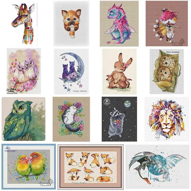 Owl tiger puppy Series pattern Cross Stich Embroidery set Electronic drawing Cross Stich Needlework PDF by Email
Owl tiger puppy Series pattern Cross Stich Embroidery set Electronic drawing Cross Stich Needlework PDF by Email