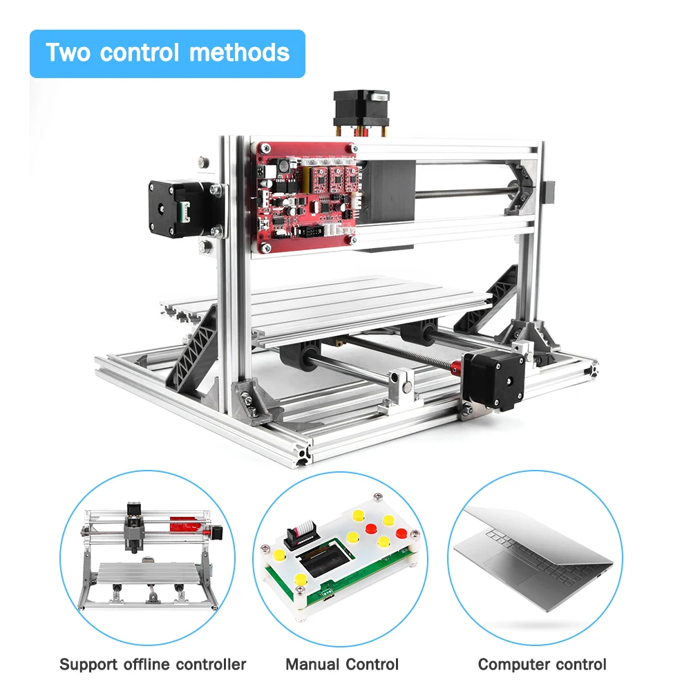 Mini Laser Engraving Machine CNC 3018 engraver DIY Hobby Cutting Tools ER11 GRBL for Wood PCB PVC Router CNC3018 | Инструменты