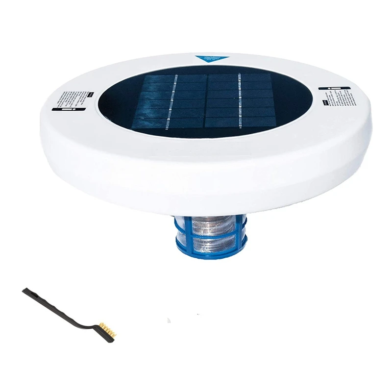 Solar Pool Ionizer,Copper Silver Ion Swimming Pool Purifier Water Purifier,Kills-Algae Pool Ionizer for Outdoor Hot Tubs
Solar Pool Ionizer,Copper Silver Ion Swimming Pool Purifier Water Purifier,Kills-Algae Pool Ionizer for Outdoor Hot Tubs