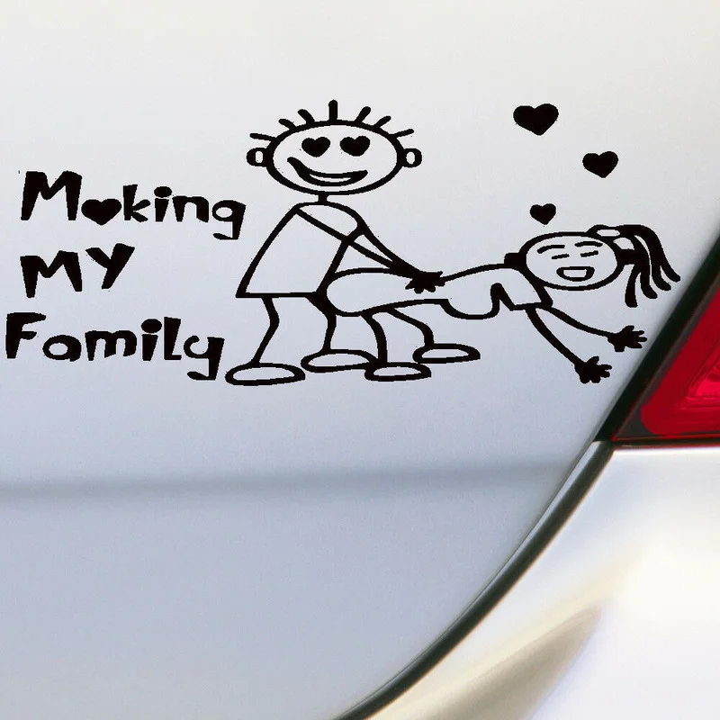 Universal Anime Car Tuning My Family Funny Vinyl Decal Sticker Car Auto Truck Window Bumper Sticker Creative Car Accessories
Universal Anime Car Tuning My Family Funny Vinyl Decal Sticker Car Auto Truck Window Bumper Sticker Creative Car Accessories