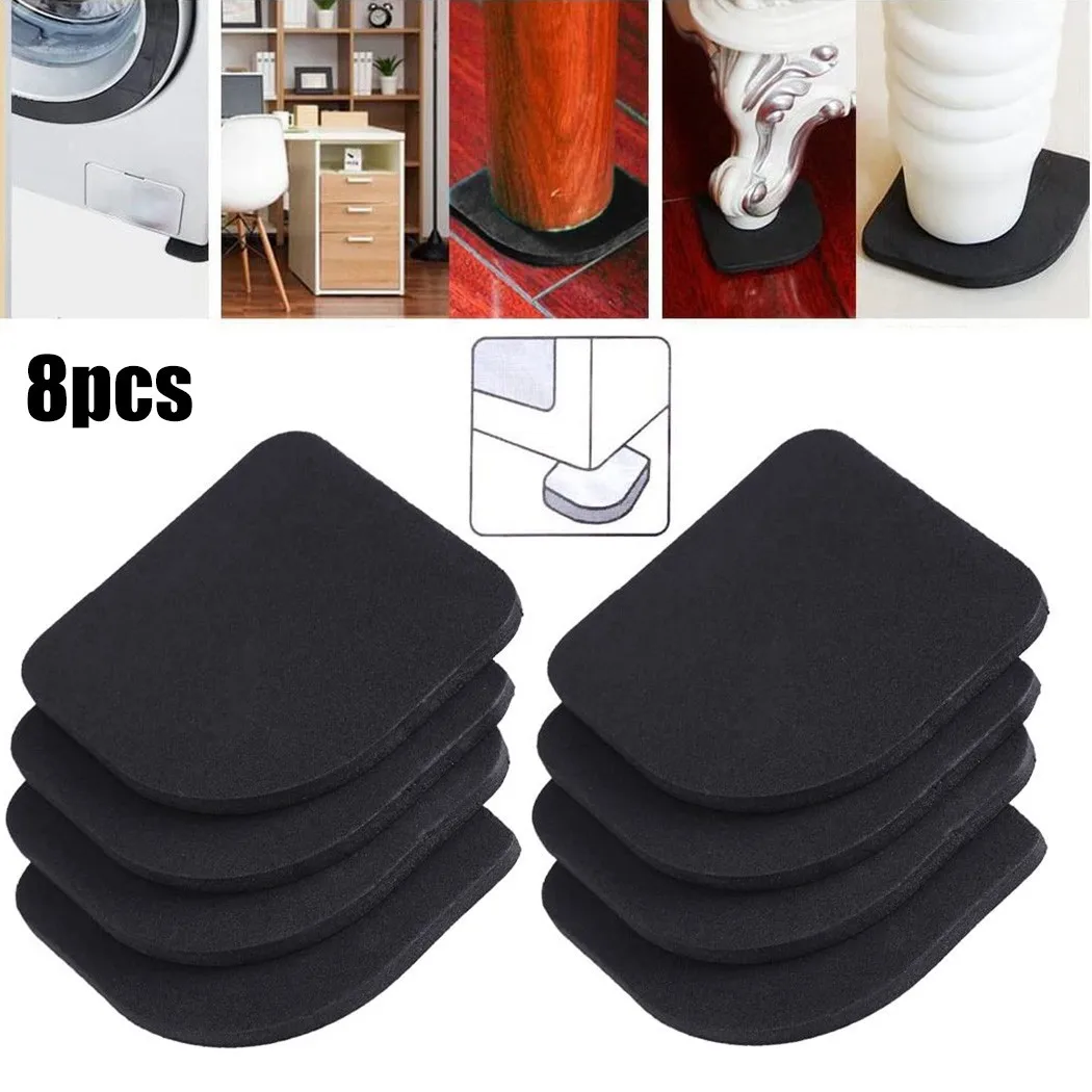 8PCS Square Refrigerator Mute Shock Mat Washing Machine Anti Vibration Pad Reduces Noise And Vibration Furniture Hardware
8PCS Square Refrigerator Mute Shock Mat Washing Machine Anti Vibration Pad Reduces Noise And Vibration Furniture Hardware