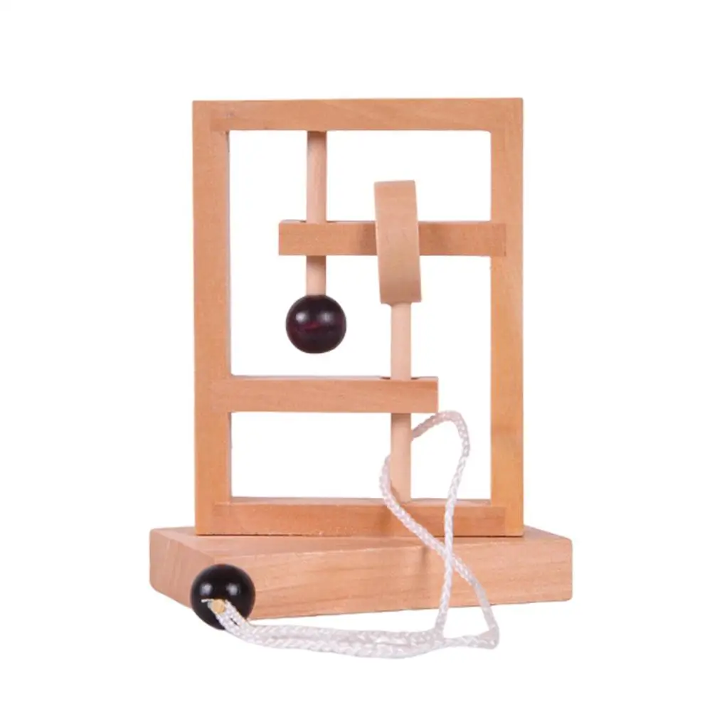3D Wooden Threading Rope Loop Puzzle Luban Lock Brain Teaser Game Adult Kids Toy Exercise brain intelligence game toys
3D Wooden Threading Rope Loop Puzzle Luban Lock Brain Teaser Game Adult Kids Toy Exercise brain intelligence game toys