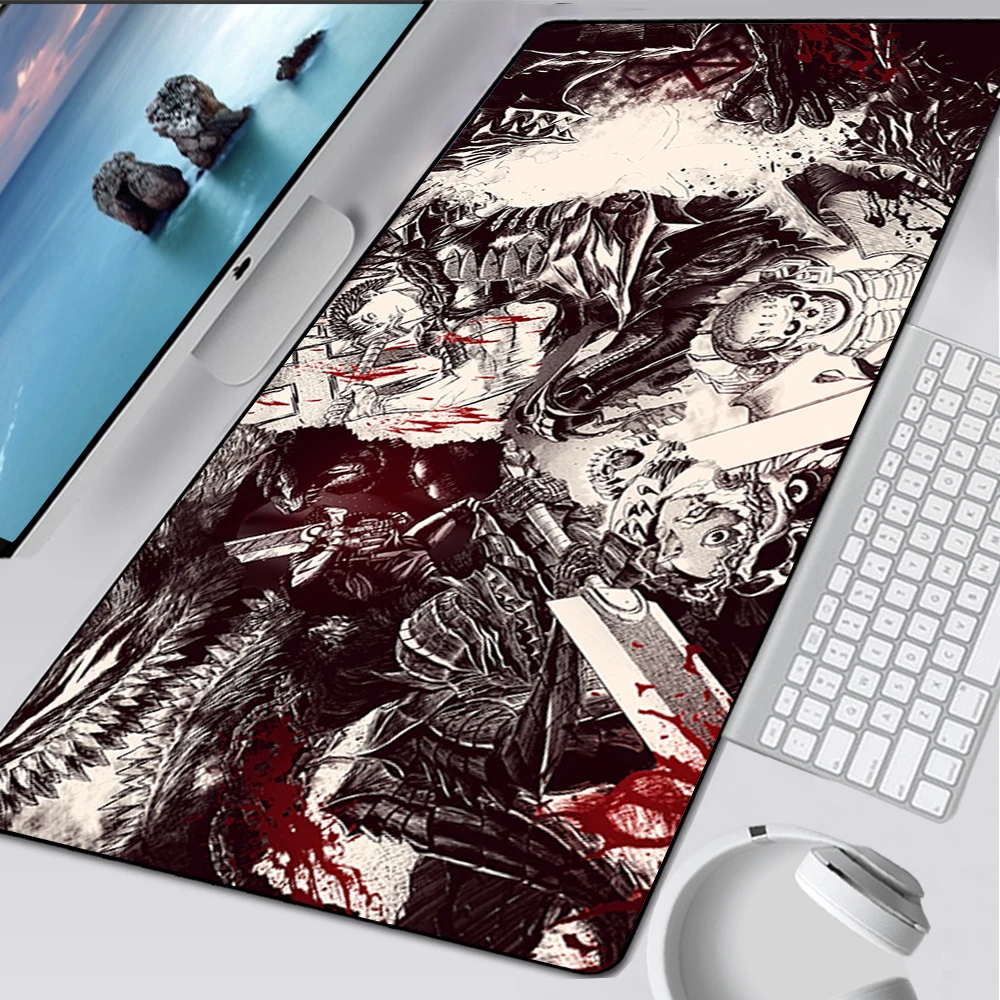 Large Gaming Mouse Pad Computer Mousepad PC Gamer Mouse Mat Laptop Mausepad Anime Berserk Mouse Carpet Keyboard Mat Desk Pad
Large Gaming Mouse Pad Computer Mousepad PC Gamer Mouse Mat Laptop Mausepad Anime Berserk Mouse Carpet Keyboard Mat Desk Pad