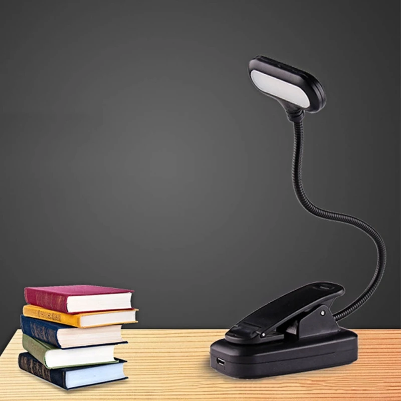 Rechargeable Book Light for Reading in Bed Eye Protection LEDs Clamp LightBook Light, Reading Light
Rechargeable Book Light for Reading in Bed Eye Protection LEDs Clamp LightBook Light, Reading Light