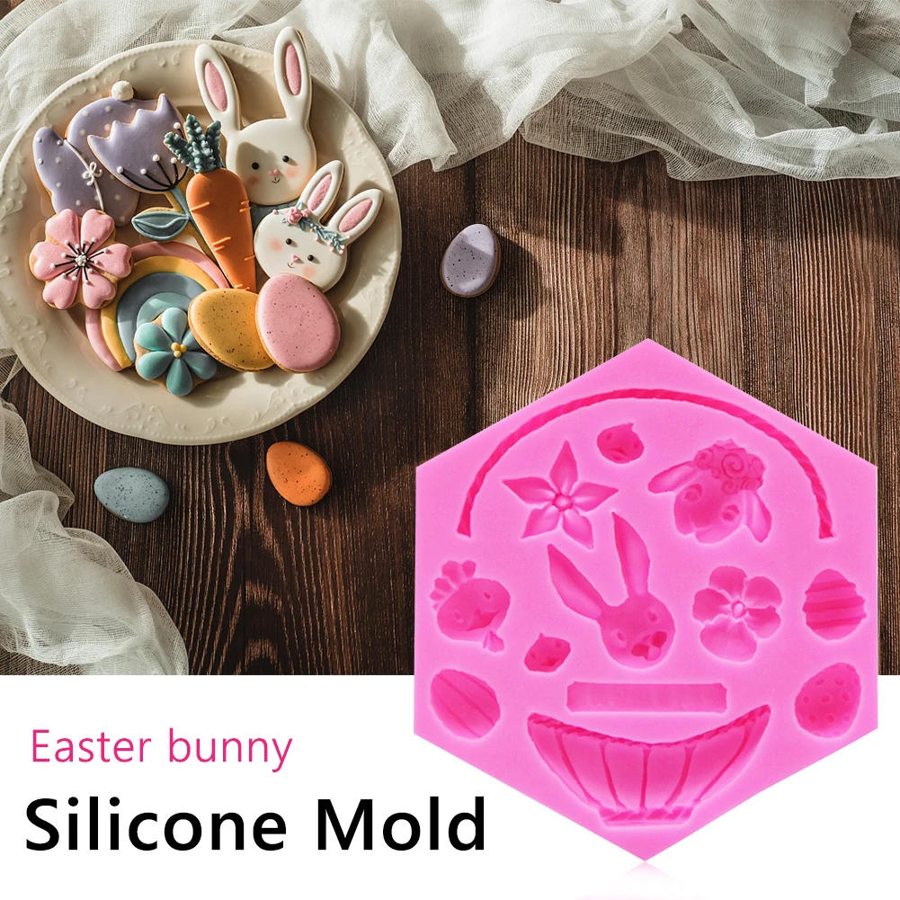 Fondant silicone mold diy toy we Easter bunny egg mold flower blue liquid silicone mold Chocolate mold
Fondant silicone mold diy toy we Easter bunny egg mold flower blue liquid silicone mold Chocolate mold