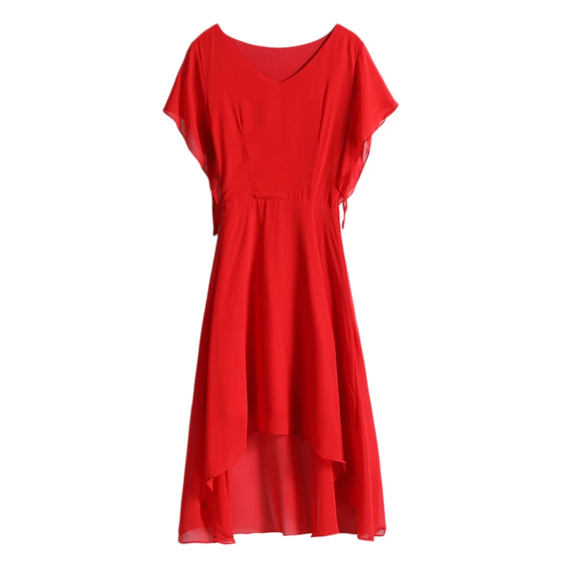 2021 Women Fashion Chiffon Dresses New Summer Dress Waist Slim Slim Front Short Short Back Long Skirt for vestido feminino Mujer
2021 Women Fashion Chiffon Dresses New Summer Dress Waist Slim Slim Front Short Short Back Long Skirt for vestido feminino Mujer