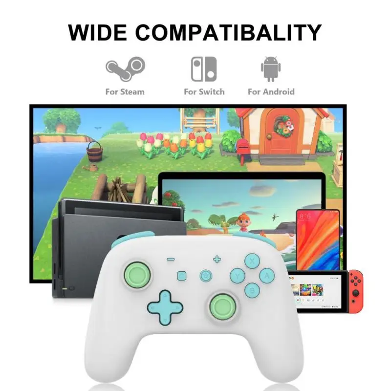Wireless Switch Controller Gamepad For Ninendo Switch Pro/Lite Game Joystick With 6-Axis Gyro Bluetooth-compatible Turbo Functio
Wireless Switch Controller Gamepad For Ninendo Switch Pro/Lite Game Joystick With 6-Axis Gyro Bluetooth-compatible Turbo Functio