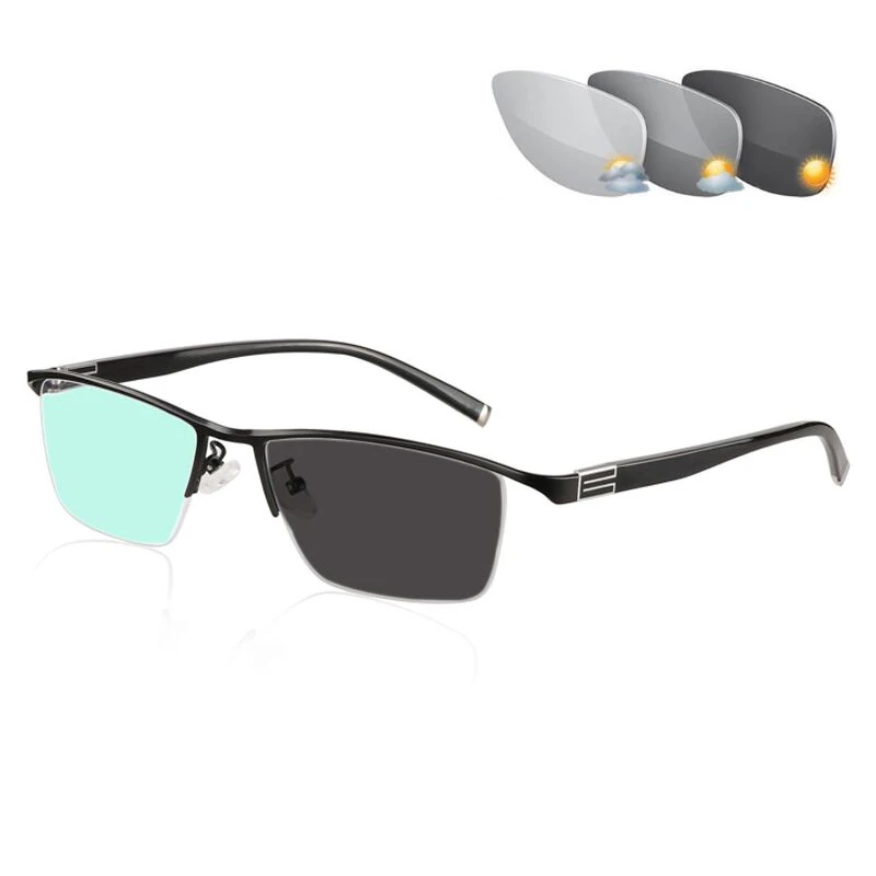 WEARKAPER New Transition Sun Readers Photochromic Reading Glasses Men Titanium alloy Frame Presbyopia Eyewear With Case 
WEARKAPER New Transition Sun Readers Photochromic Reading Glasses Men Titanium alloy Frame Presbyopia Eyewear With Case