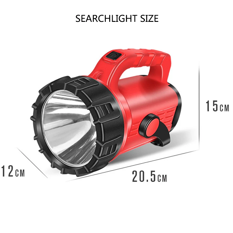 Portable Handheld Work Lamp LED Searchlight Waterproof USB Rechargeable Work Light Flashlight with 3600mAh Built-in Battery New
Portable Handheld Work Lamp LED Searchlight Waterproof USB Rechargeable Work Light Flashlight with 3600mAh Built-in Battery New