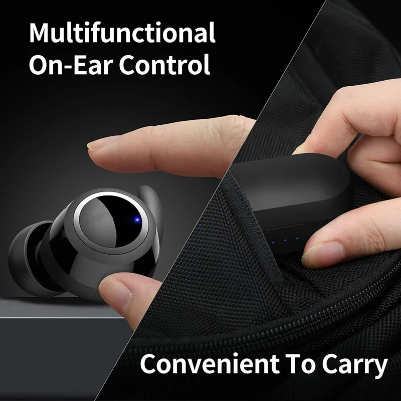 FOOVDO Smart Touch Earphone TWS Bluetooth 5.0 Wireless Ear Phones Waterproof Sport Headset Gaming Earbuds for All Smart Phone
FOOVDO Smart Touch Earphone TWS Bluetooth 5.0 Wireless Ear Phones Waterproof Sport Headset Gaming Earbuds for All Smart Phone