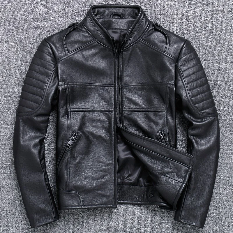 Men's leather jacket, men's leather jacket, wind cut, slim cut, vintage thick leather jacket
Men's leather jacket, men's leather jacket, wind cut, slim cut, vintage thick leather jacket