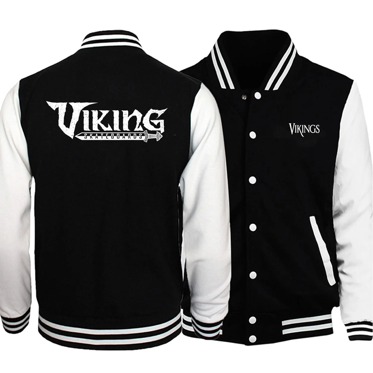Odin Vikings Funny Baseball Uniform Casual Tracksuits 2019 Autumn men's Coat Bomber High Quality men Jacket fashion streetwear
Odin Vikings Funny Baseball Uniform Casual Tracksuits 2019 Autumn men's Coat Bomber High Quality men Jacket fashion streetwear