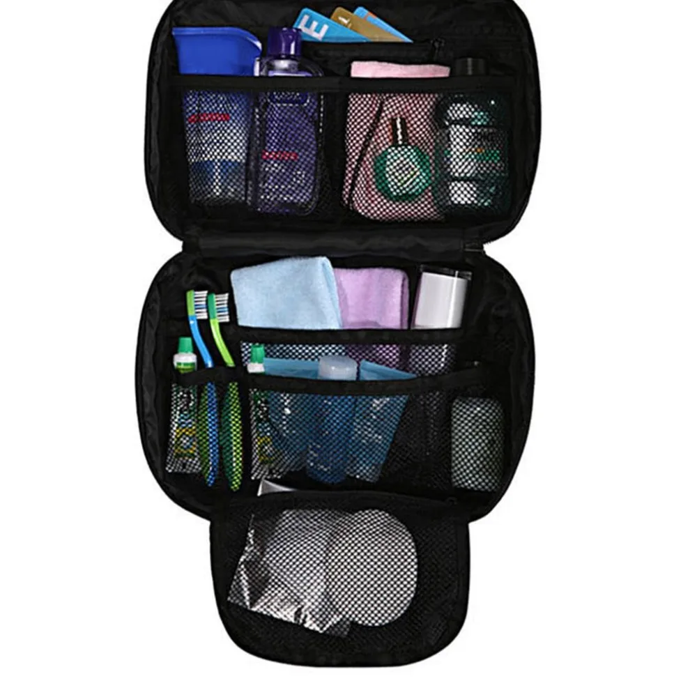 Travel Cosmetic Bag Toiletry Kit Storage Bag Organizer Pouch Divider Packing Makeup Tool Sundries Holding Bag
Travel Cosmetic Bag Toiletry Kit Storage Bag Organizer Pouch Divider Packing Makeup Tool Sundries Holding Bag