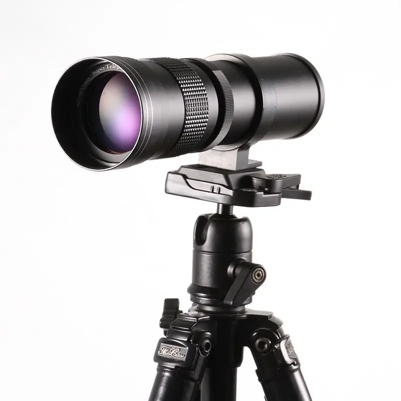 420-800Mm F/8.3-16 Telephoto Zoom Lens For Canon Nikon Pentax Sony Dslr Cameras