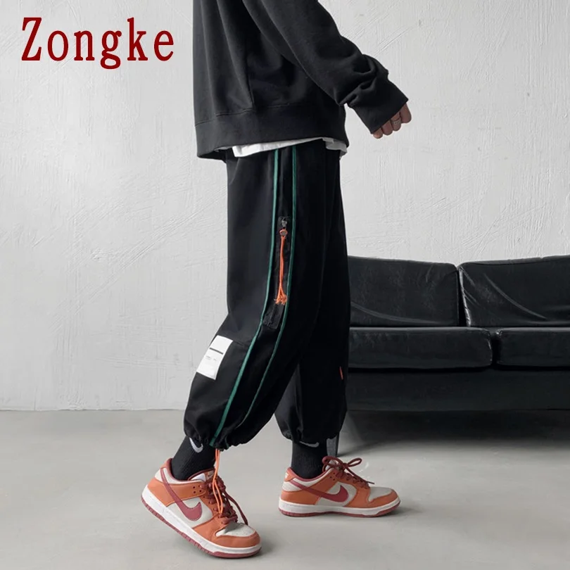 Zongke Ankle-Length Casual Pants Men Japanese Style Streetwear Men Joggers Sweatpants Trousers Mens Pants Harajuku 3XL 2021
Zongke Ankle-Length Casual Pants Men Japanese Style Streetwear Men Joggers Sweatpants Trousers Mens Pants Harajuku 3XL 2021